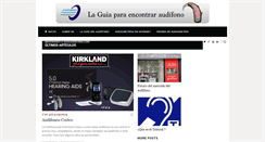 Desktop Screenshot of guiaaudifonos.com